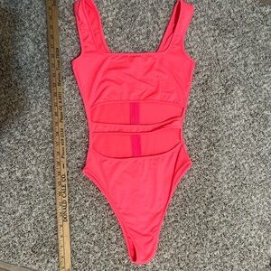 Chic Pink Women's One Piece Swimsuit